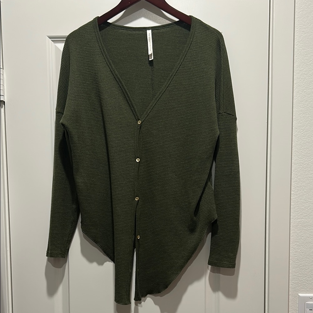 The Group Babaton Waffle Knit Top
